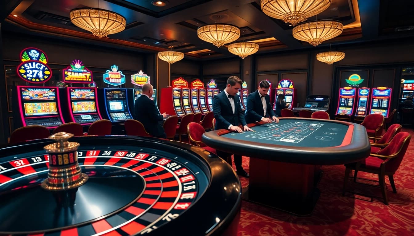 Experience shbet excitement at a luxurious casino table with players enjoying high-stakes betting.