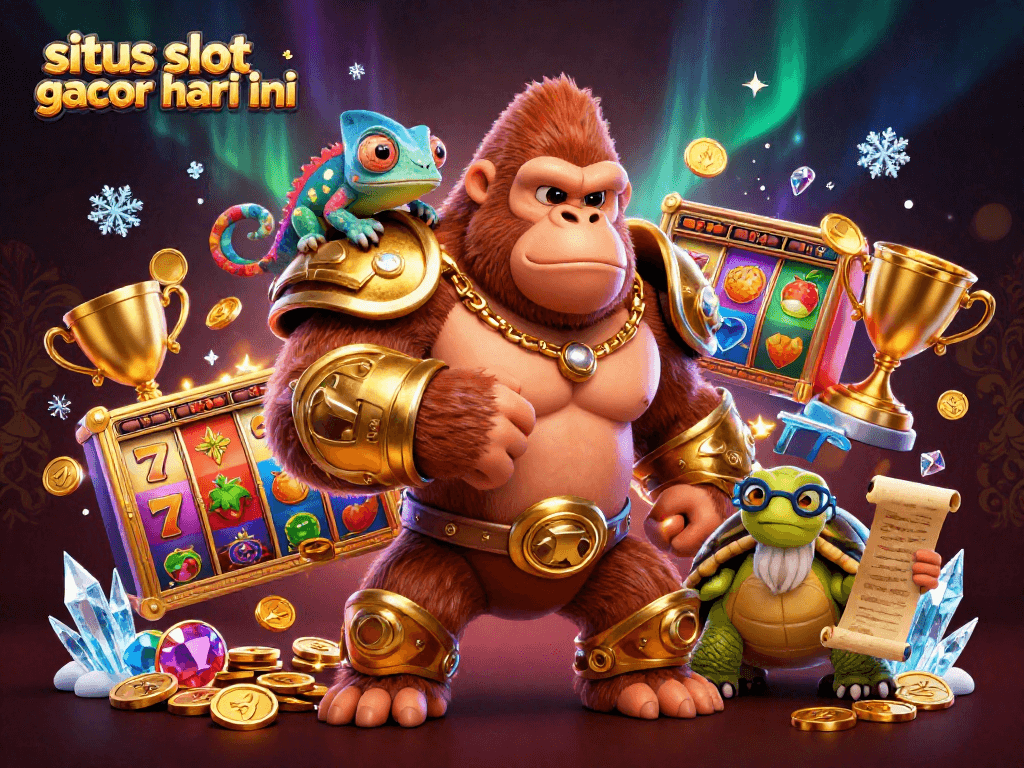 Memenangkan permainan di situs slot gacor hari ini dengan karakter menarik dan elemen judi yang menghibur.