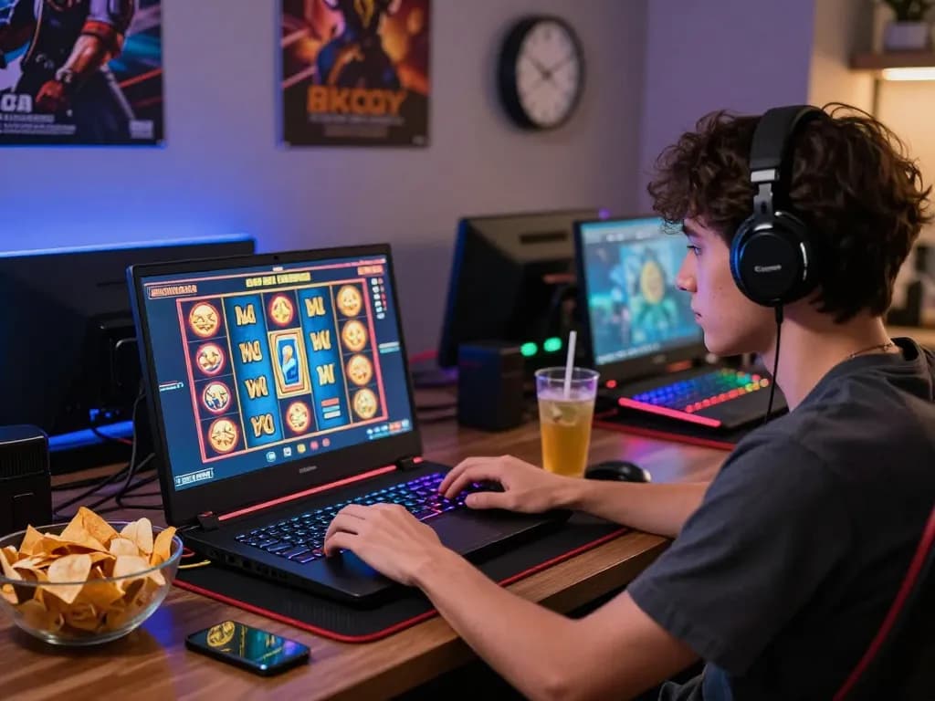 Menghadapi permainan situs gacor online dengan mesin slot yang cerah dan suasana yang nyaman.