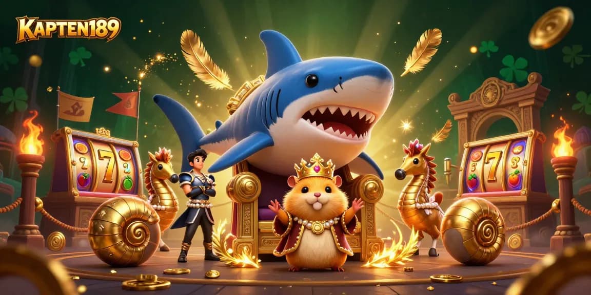 KAPTEN189 menghibur pemain slot dengan raja hamster emas dan keahlian menangkan jackpot.