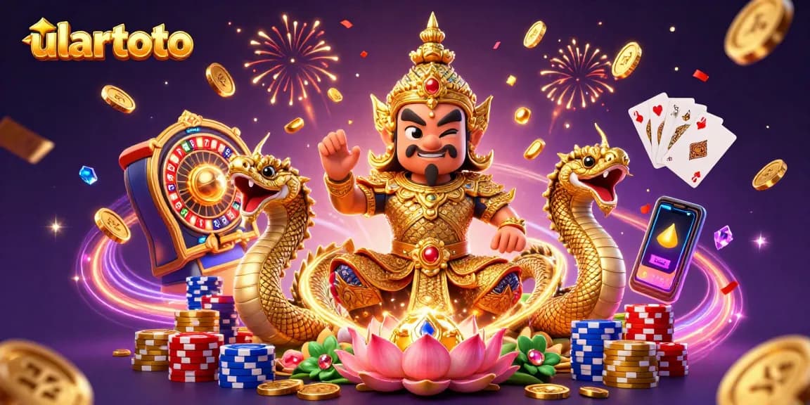 Experience excitement at ulartoto with vibrant slot games, guardians, and winning moments.
