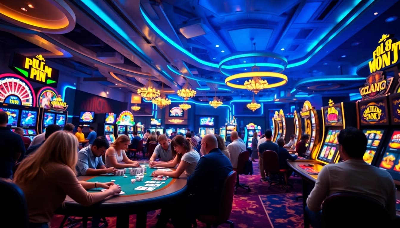 Experience the thrill of online gaming at WW88 with a vibrant casino atmosphere.