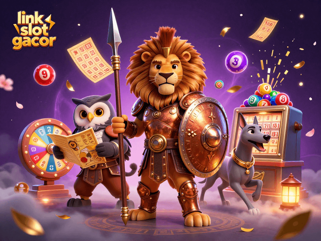 Experience the thrill of link slot gacor with dynamic lottery elements and winning characters.