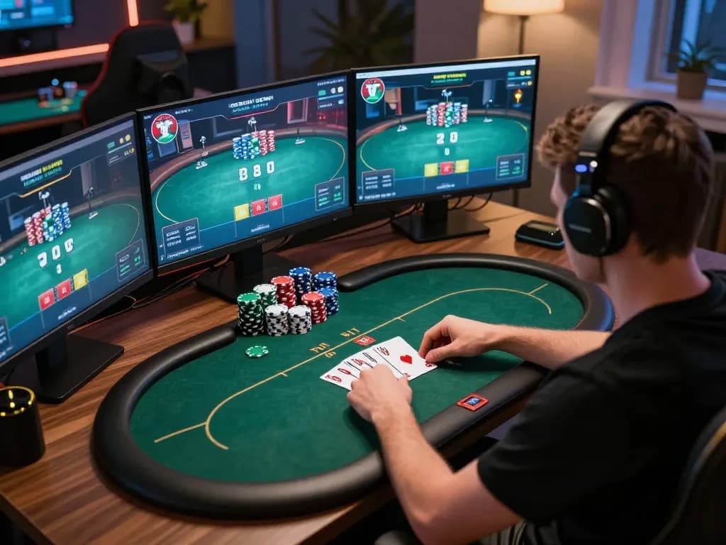 Rasakan sensasi permainan virtual di https://virtualpaymentsystems.com/about dengan seorang strategist yang fokus bermain poker dengan taruhan tinggi.