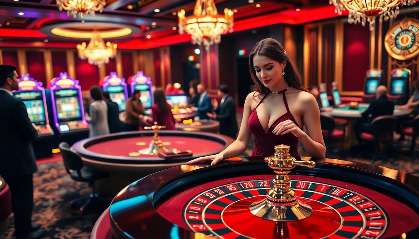 Experience thrilling gameplay at https://rr88.mov/ with exciting casino tables and vibrant gaming atmosphere.