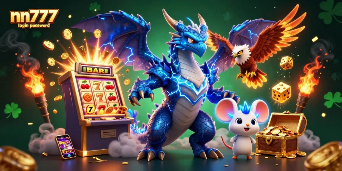 Engage in thrilling gaming with nn777 login password amidst dynamic casino elements.