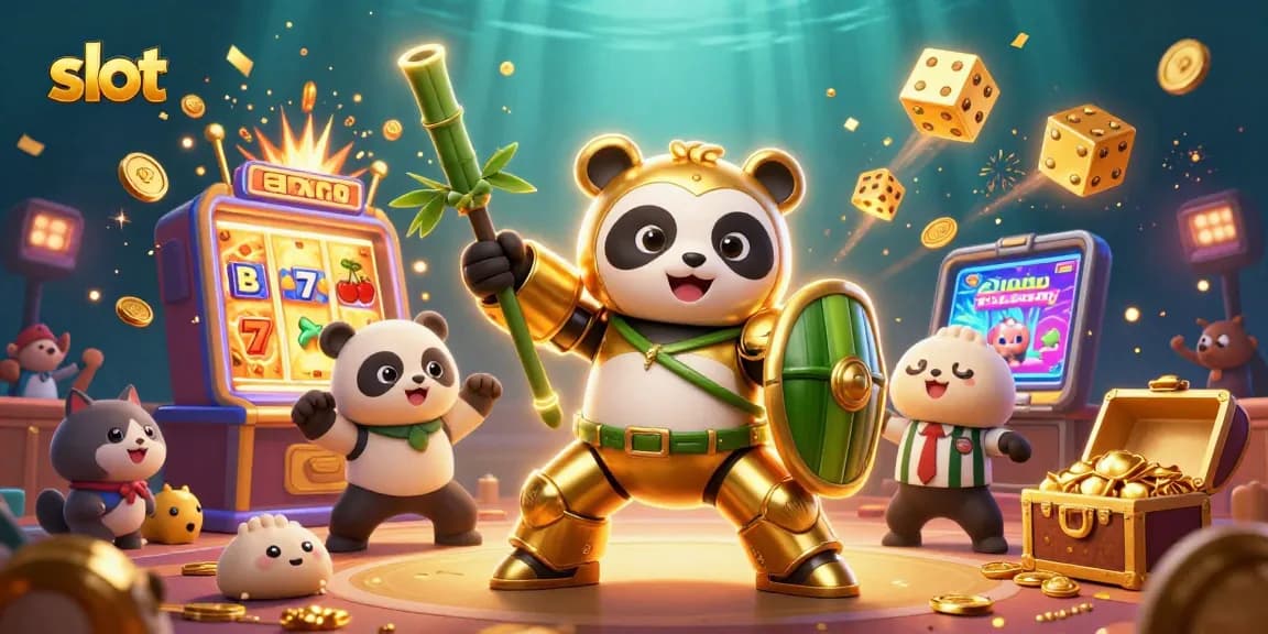 Mesin slot meluncurkan jackpot dan koin bersinar saat permainan slot menarik perhatian pemain.