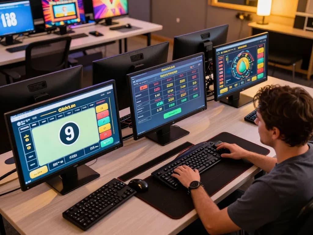 Togel88 Login Link Alternatif featured on vibrant online gaming setup, showcasing strategic betting options.