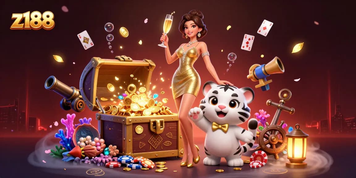 Experience the excitement with z188 by winning at online casino games surrounded by glamour and luck.