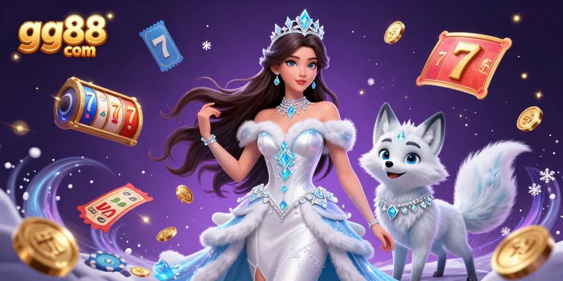 Experience lively gaming action at gg88 com with stunning visuals of characters and colorful casino elements.