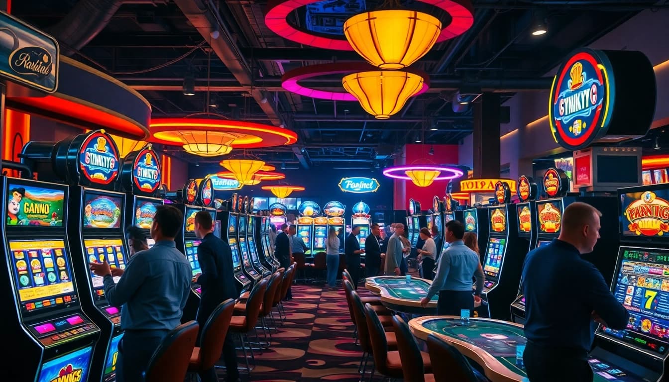 Temukan rekomendasi situs slot gacor dengan mesin slot berwarna-warni di kasino yang meriah.