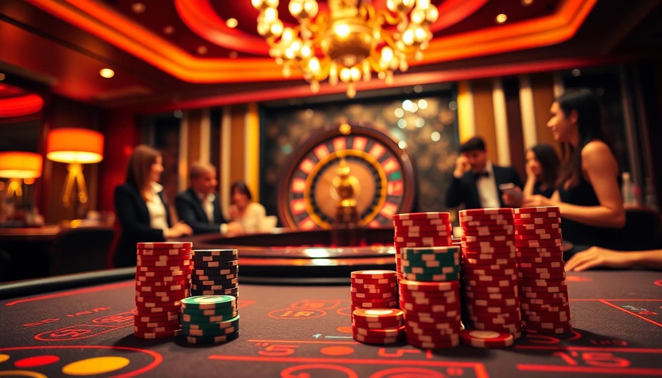 Engaging players utilizing the link vào dr88 to enjoy thrilling casino games with vibrant atmosphere.