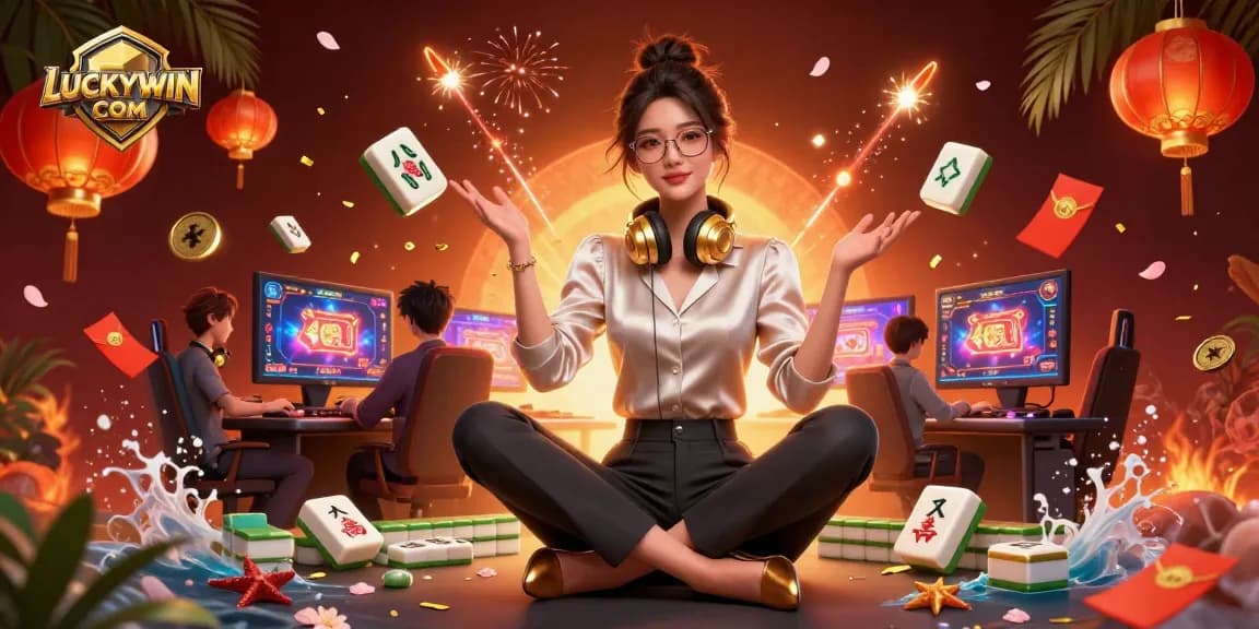Play casino games with LUCKYWIN COM while enjoying a vibrant, immersive gaming atmosphere.