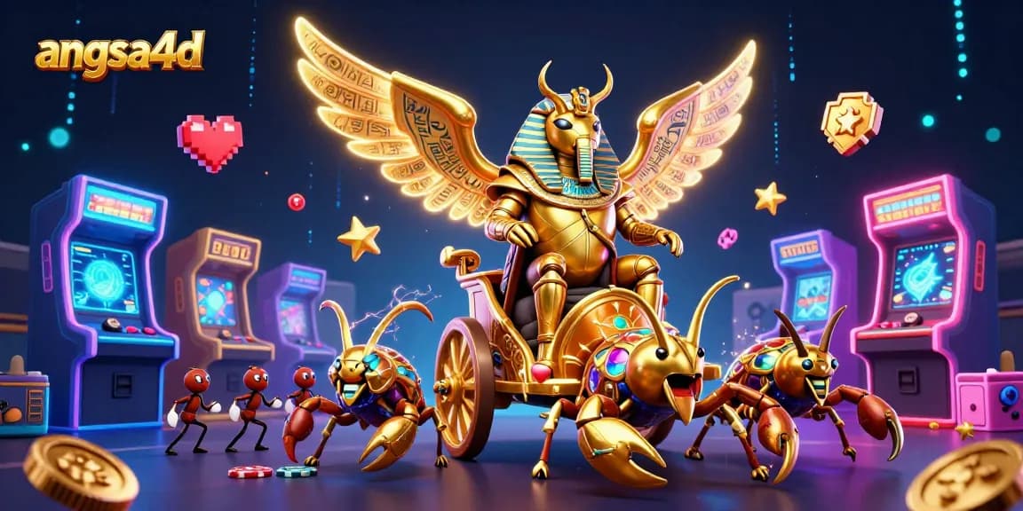 Engage with angsa4d's thrilling gaming experience through a rich, vibrant casino scene.