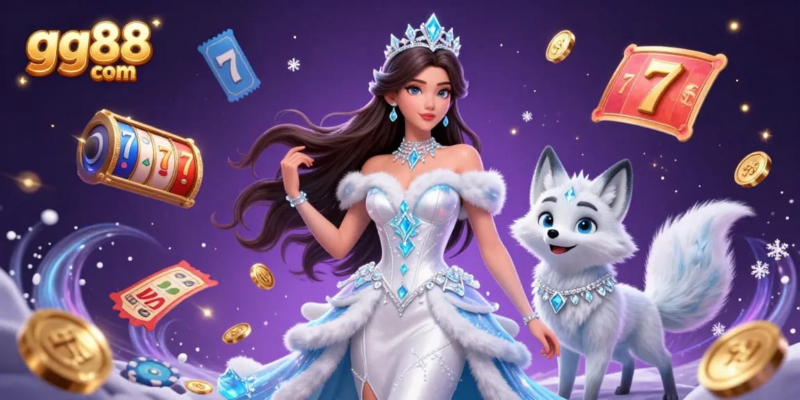 Experience lively gaming action at gg88 com with stunning visuals of characters and colorful casino elements.
