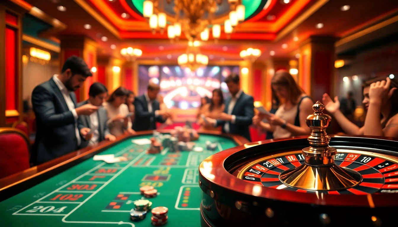 Experience the thrill of lô đề uy tín with vibrant casino visuals showcasing exciting betting.