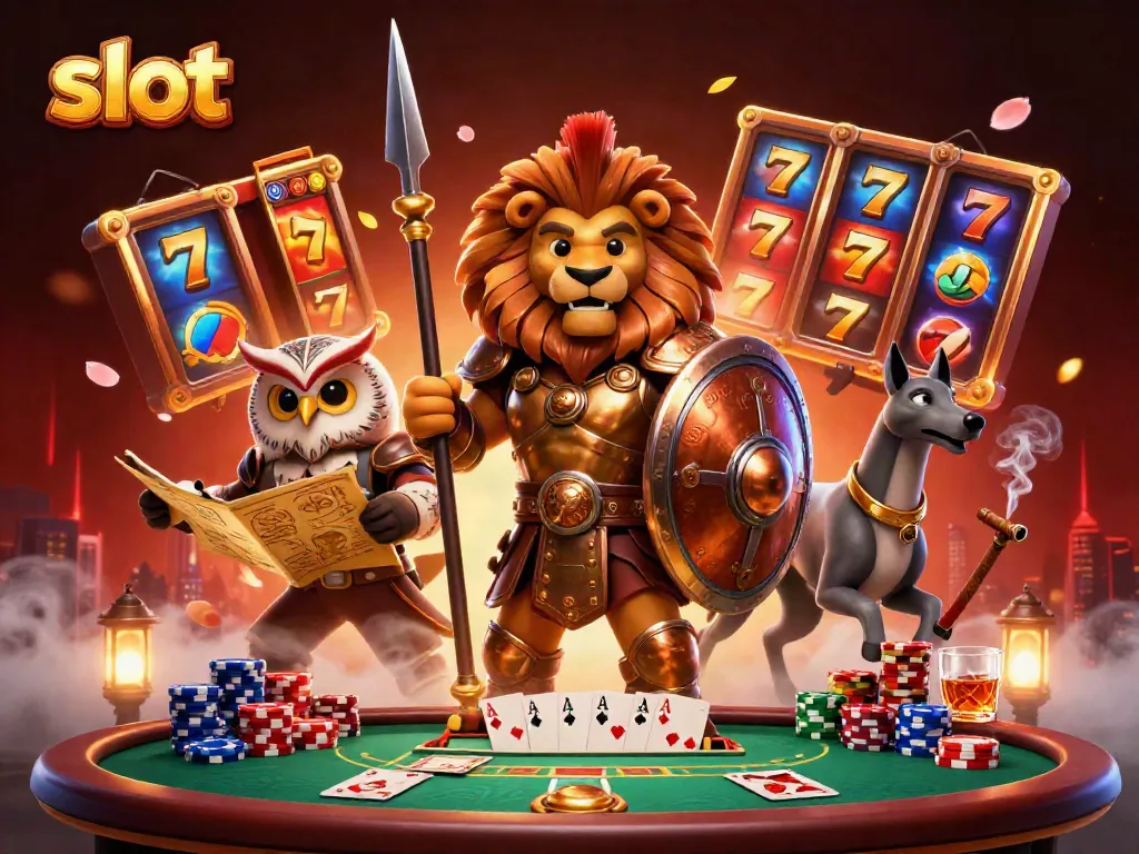Slot yang memukau dengan karakter pahlawan dan elemen permainan yang penuh warna.
