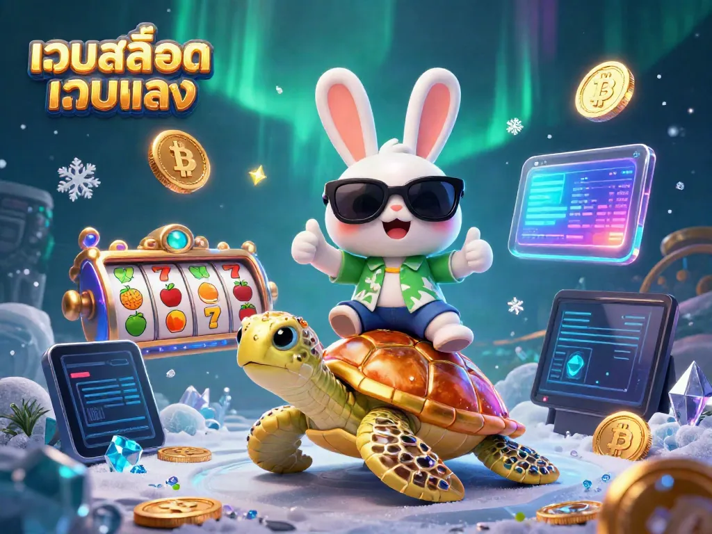 เล่นเกมสล็อตออนไลน์ที่ เว็บสล็อตเว็บตรง พร้อมกับกระต่ายนำโชคสุดน่ารักและเต่าทองคำมอบโชค