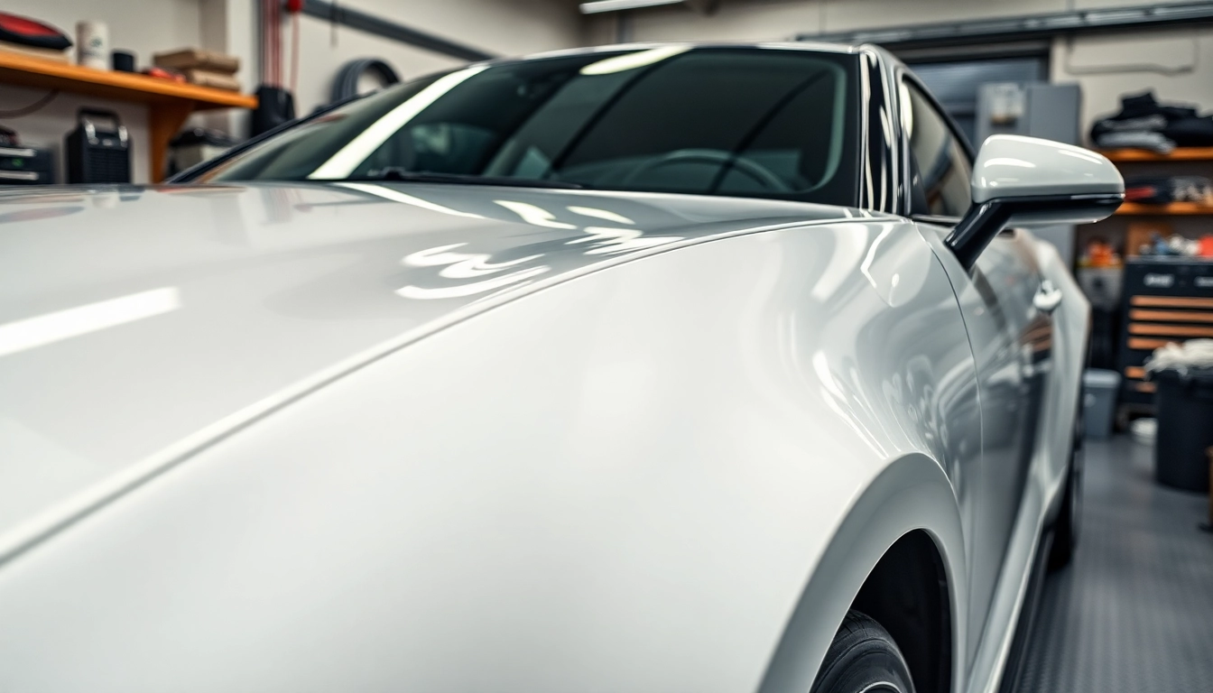 PPF Chattanooga vehicle showcasing high-quality wrap in a professional automotive setting.