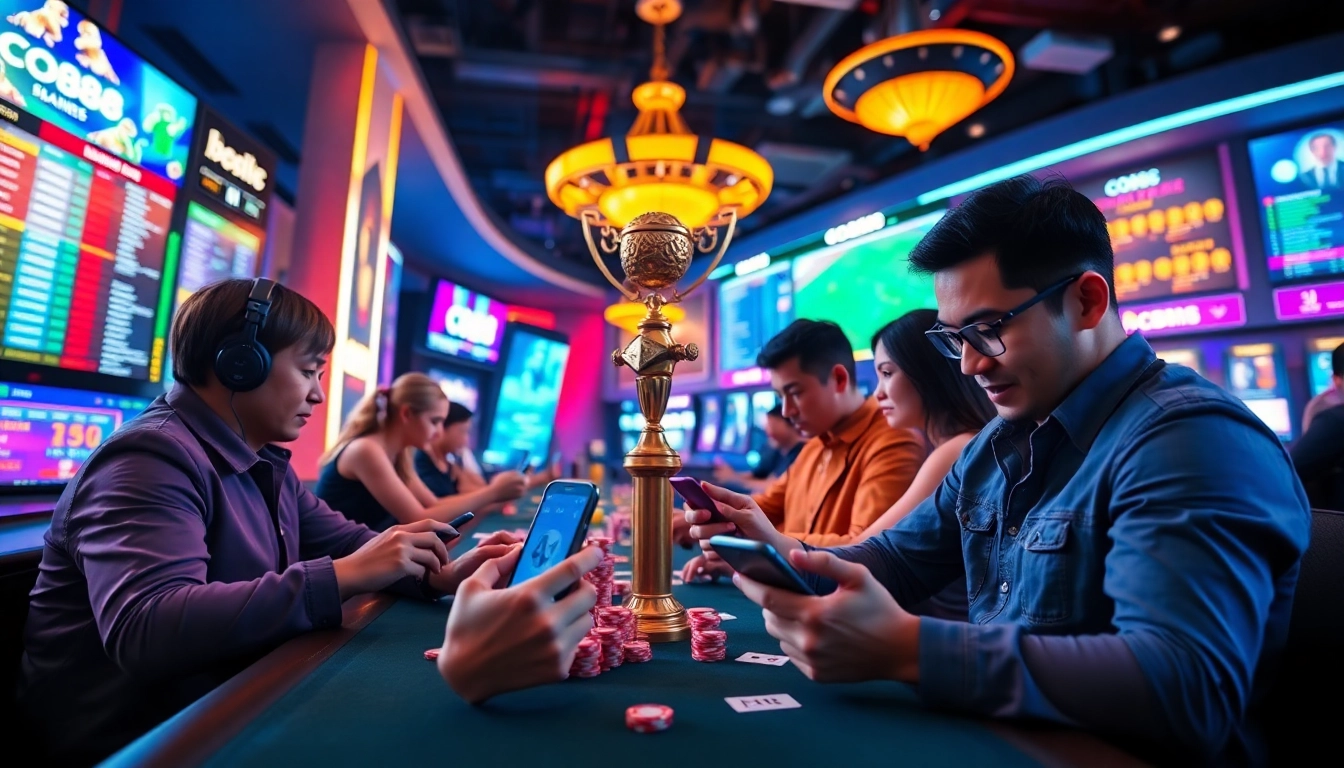 Exciting gameplay experience at co88 with vibrant neon lights and immersive digital interface.