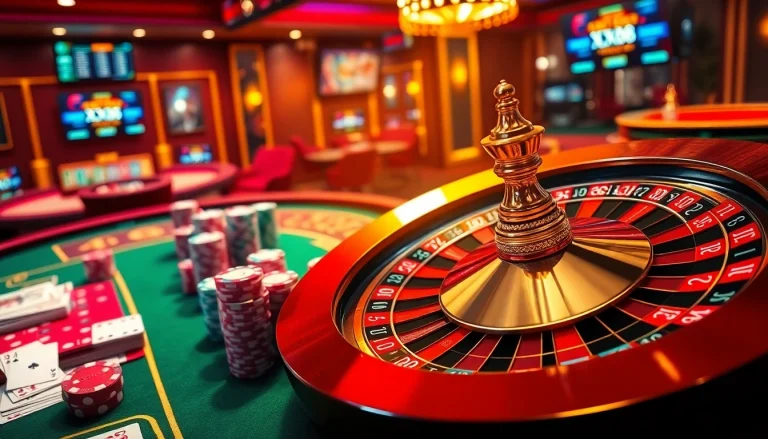 Experience the excitement of nhà cái XX88 with premium casino tables and vivid gaming action.