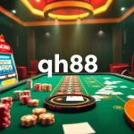 Experience the excitement at qh88 casino with vibrant tables, slot machines, and online betting action.