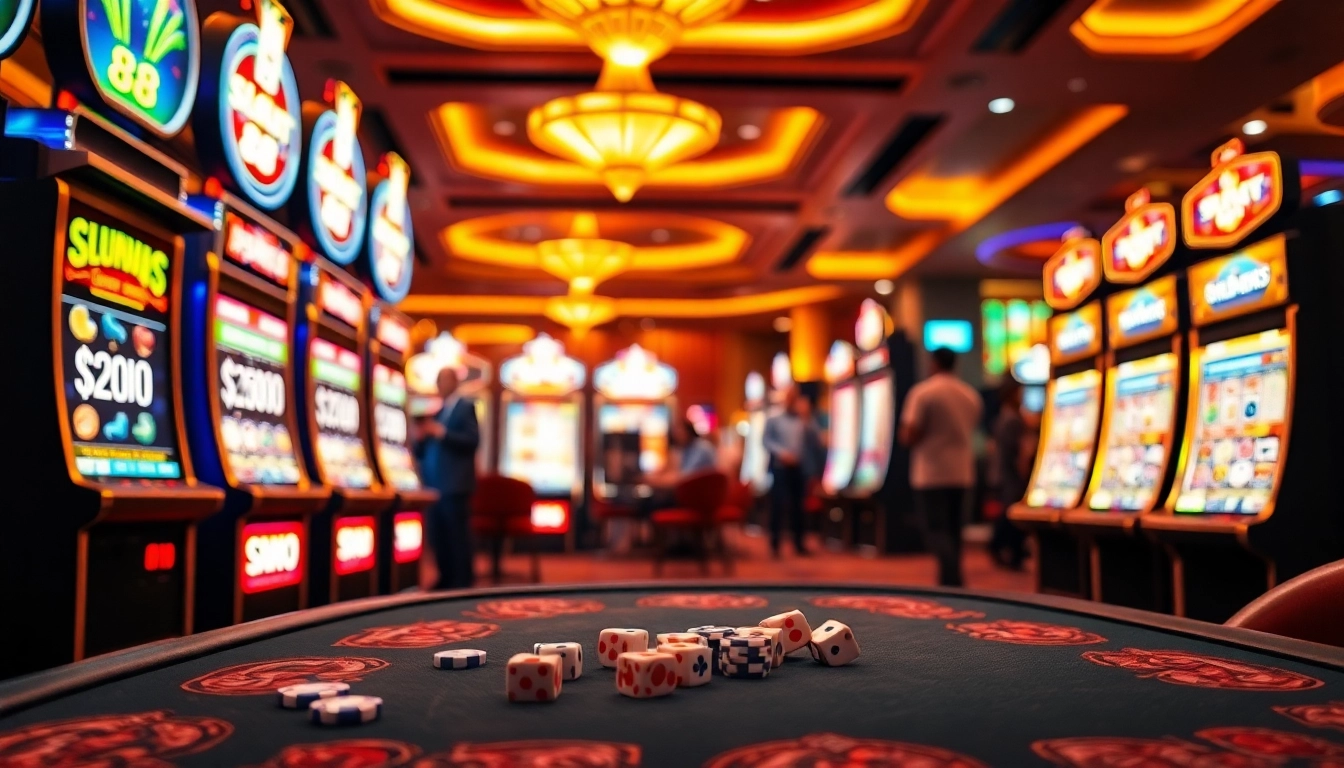 Spin to win on Slot 88 machines in this exciting casino atmosphere filled with vibrant energy.