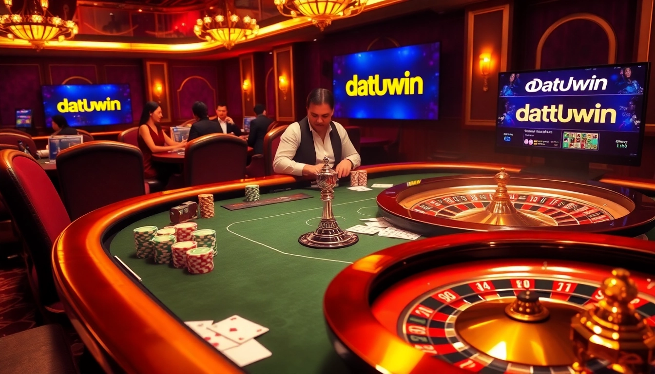 Rasakan sensasi Datukwin dalam permainan poker taruhan tinggi yang dikelilingi kemewahan dan kegembiraan.