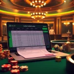 Place bets on แทงบอล with a dynamic gambling interface showcasing live football scores and betting options.