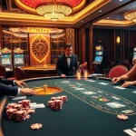 Experience thrilling gameplay at pahala4d with vibrant casino tables and high-stakes excitement.