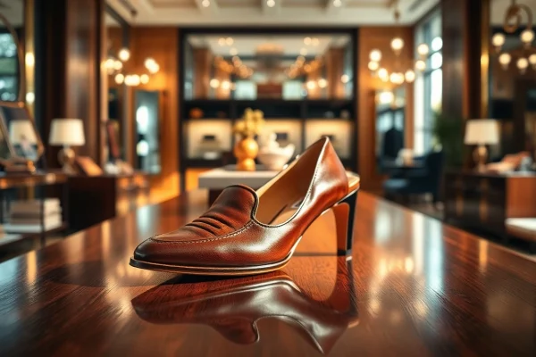 穿著優雅的精品鞋子，優塔的設計展現出高貴魅力。