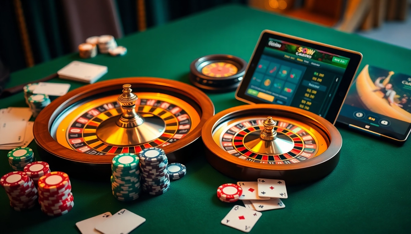Kingfun offers an immersive gaming experience with poker chips and cards on a luxurious casino table.