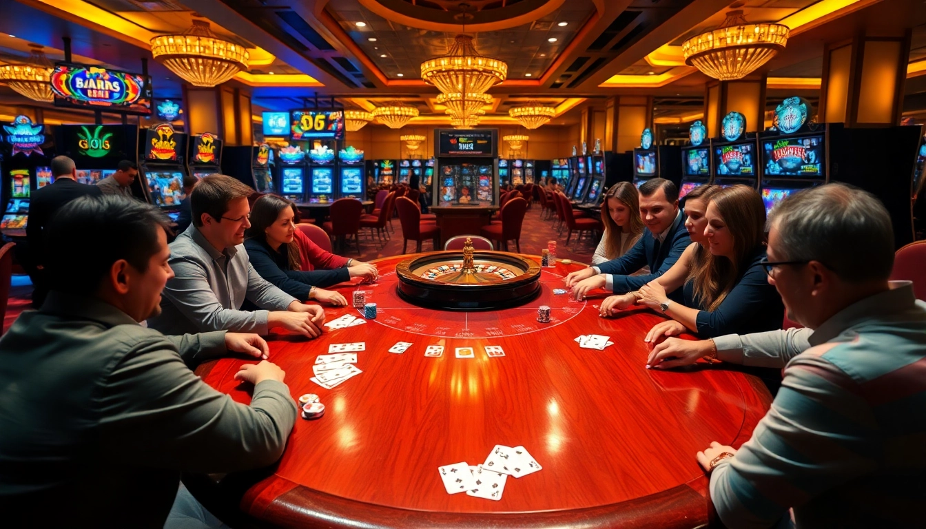 Experience thrilling poker games at https://gg88.biz/, featuring colorful chips and an exciting atmosphere.