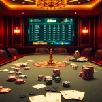 Engage in thrilling poker action at 88bet's luxurious casino settings.