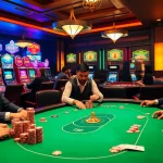 Play and win at xx88 in an exciting casino environment with poker and slot machines.