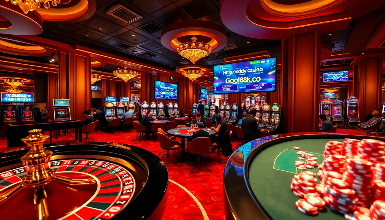 Experience the excitement at https://good88k.co/ with vibrant casino games and professional players engaged in high-stakes action.