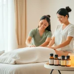 Experience 평택출장마사지 with a professional therapist providing a soothing home massage in a tranquil setting.