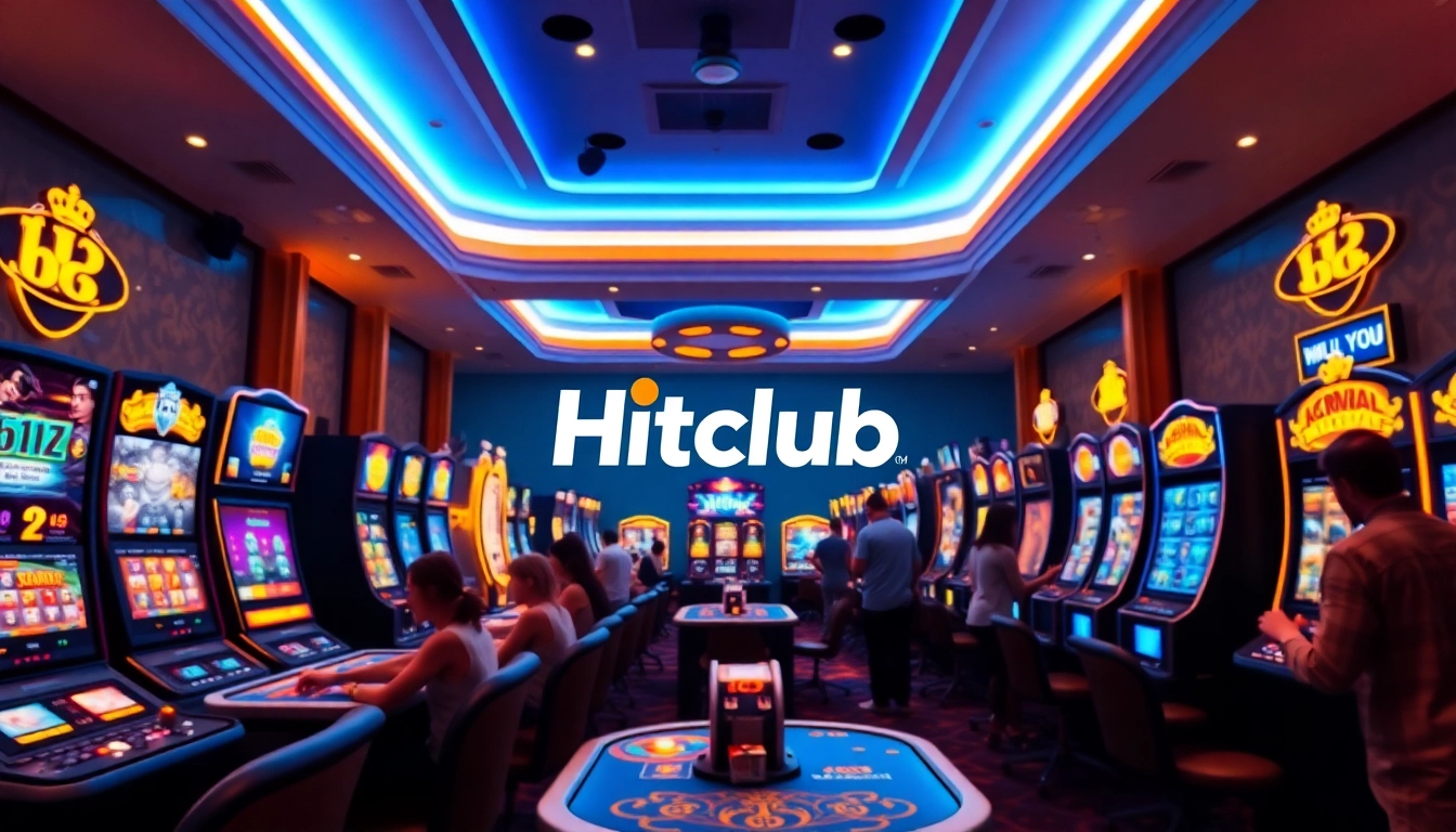 Engaging players at Hitclub with vibrant game options and exciting visuals