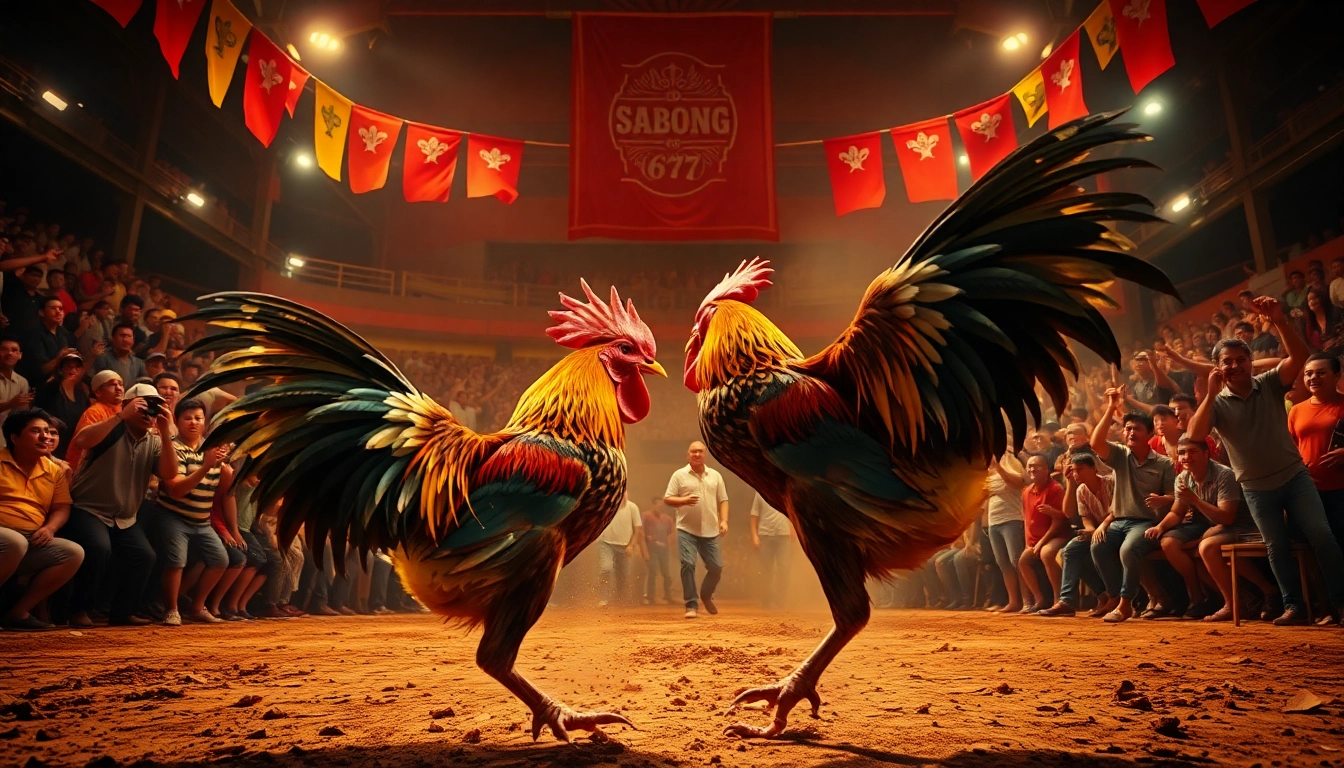 Experience the thrilling excitement of sabong 67 live cockfighting events with vibrant action and enthusiastic spectators.