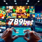 Engaging 789bet online casino interface with colorful graphics and betting options.