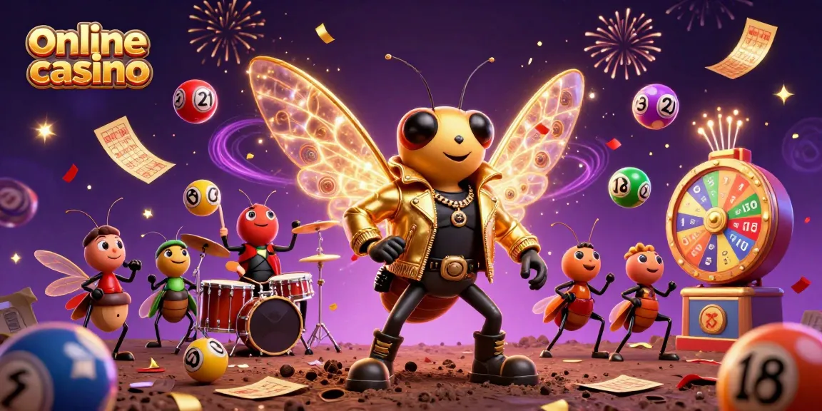 Experience excitement with dynamic characters celebrating online casino gaming.